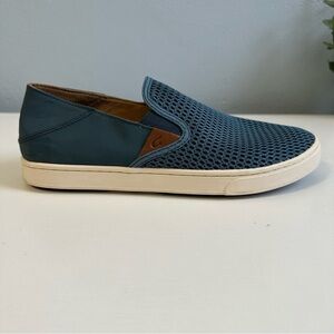 Olukai Pehuea Slip On Sneakers Shoes Sz 8